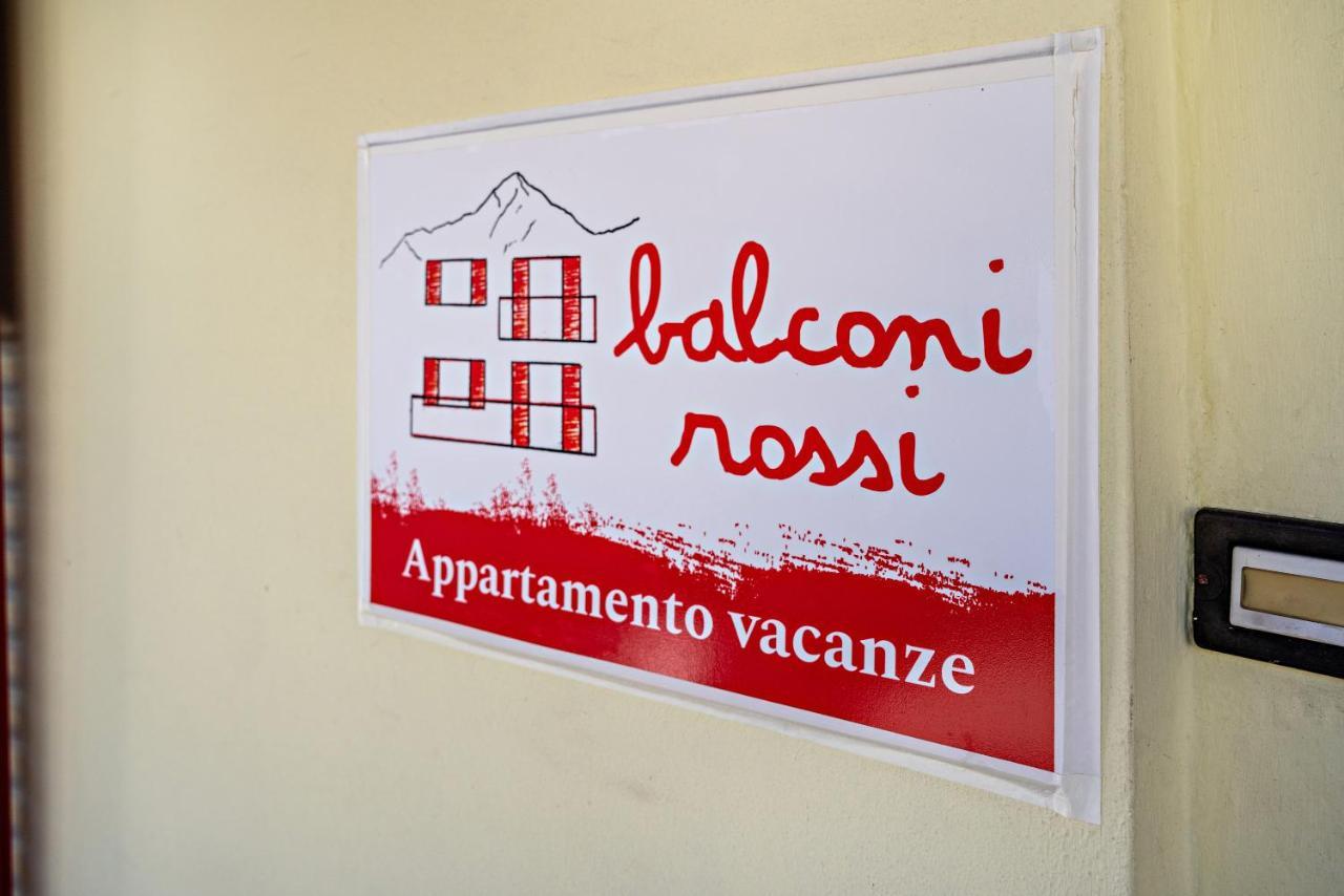 Balconi Rossi Borgo Valsugana Leilighet Eksteriør bilde